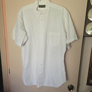 Classic White Button-Down Shirt